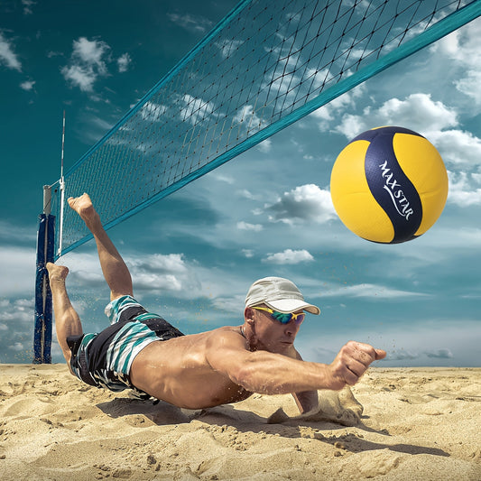Super Fiber Volleyball for Adult Indoor Outdoor Ball